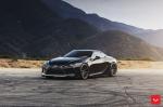 Lexus LC500 Obsidian on Vossen Wheels (HF-3) 2019 года